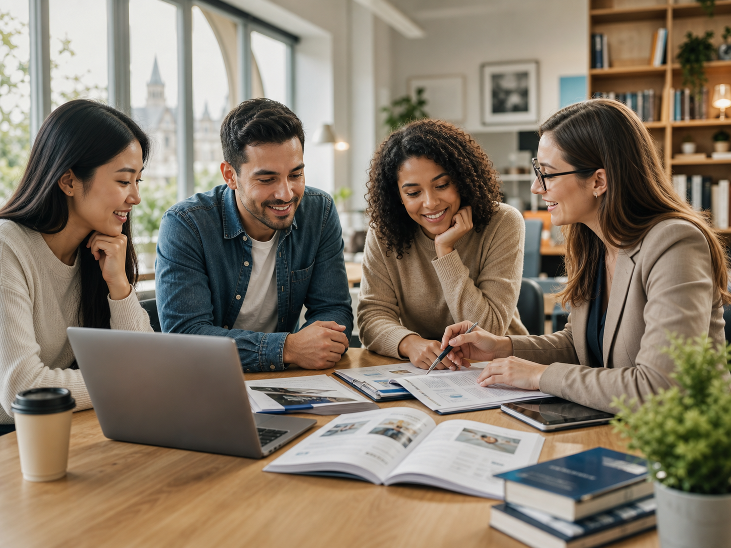 Student planning UK study